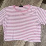 Brandy Melville CUT-CROPPED BRANDY BABY TEE Photo 0