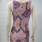 Altar'd State  Smocked Maxi Dress Womens‎ Large Pink Floral Boho Flowy Nap Style Photo 9