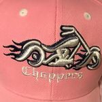 Pink Choppers Cap with Embroidered Flames NWT Photo 5