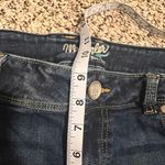 Wrangler  Boot Cut Jeans‎ Frayed Hem Dark Wash Denim Junior Size 11/12x32 Photo 4