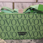 NWT Valentino Orlandi Double Zip Crossbody Shoulder Bag w/Adjustable Strap Green Valentino Orlandi crossbody bag (V Photo 0