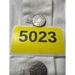 Madewell White Button Front Denim Mini Skirt Size 26 Photo 8