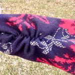 Venus  Red and Black Buttoned Long Sleeve Top Photo 9