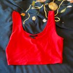 Forever 21 Red Crop Top Tank  Photo 0