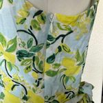1901 NWOT Lemon print linen dress Photo 5