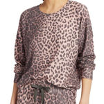Revolve $122 New! Sundry Animal Print Sweatshirt - Large Photo 0