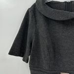 White House | Black Market Gray Collared Short Sleeve Career Sheath Dress 14 Photo 2