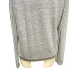 Nation Ltd ‎ Heather Gray Pullover Fringe Long Sleeve Top Size Small Photo 7
