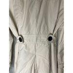 Ann Taylor  Women's Beige Trench Coat Jacket Size S Double-Breasted Photo 3