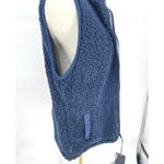 Antigua NWT Women's Boston Red Sox Small  Navy Blue Full Zip Sherpa Vest Photo 6