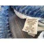 Judy Blue  Distressed Cotton Blend  Light Wash Ankle Jeans Size 14W Photo 6