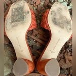 Veronica Beard EUC Braided Rope Kerra Sandals Size 6.5 burnt orange Photo 6