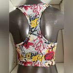 Source Unknown Graffiti sports bra, multi-color, woman’s size med Photo 8