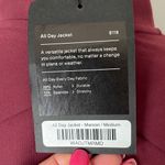 Public Rec All Day Jacket. NWT. Size Medium. Maroon Red Photo 7