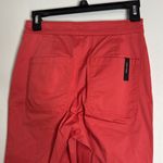 Massimo Dutti Women’s Sailor Pants Straight leg Coral Red Nautical Style Size 2 Photo 3