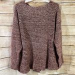 BLANK NYC oversized chunky knit sweater flapback women’s Size Medium multicolor Photo 3