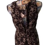 Loft Ann Taylor  Black And White Floral Dress Size 6 Photo 5