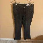 Understated Leather  Western Stretch Jeans in Faded Charcoal Photo 3