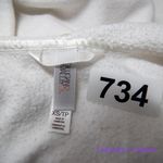Gilligan & O'Malley Bride Wedding Hoodie Sweatshirt Full Zip Rhinestone Fitted White Size XS Photo 10