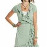 Matilda Jane  'Light as Air' Wrap Dress In Sage Green Sm Photo 1