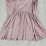 Kimchi Blue Womens Cami Top S Pink Surplice V Neck Spaghetti Strap Smock Waist Photo 7
