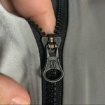 Lululemon Bright Bomber Jacket Silver/Gray and Black Size 4 Photo 3