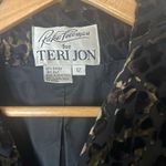 Rickie Freeman for Teri Jon cheetah jacket Brown Size 12 Photo 3