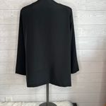 Bedford Fair Lifestyles black button up tunic Size 12P Photo 3