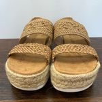 American Rag  Women's Woven strap Platform Espadrille Sandals Tan Size 6.5 Photo 6