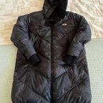 $359 The North Face Women's Black Camo Down Insulated Parka Jacket M Size M Photo 0