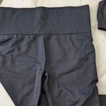 Yoga Basic Training Light Medium Performance Bra and Legging Set Black Photo 7