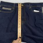 Soft Surroundings  women’s size 12 Dark Blue Jeans with Side Stripe high rise NWT Photo 4