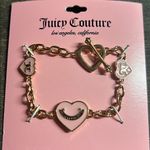 Juicy Couture  Gold and Pink Heart Bracelet Photo 1