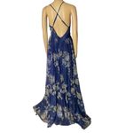 Luxxel Elegant Floral Navy Dress size L Photo 10