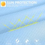 NWT Pudolla Women’s‎ UPF 50+ Long Sleeve Hiking/Fishing Shirt Photo 3