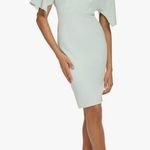 Calvin Klein ‎ Scuba Crepe Sheath dress in Celadon size 10 NWT Photo 0