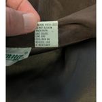 Joanna Jacket Womens Large Brown Faux Suede Stretch Full Zip Long Sleeve Top Photo 6