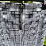 Michael Kors  Black and White Knee-Length Pencil Skirt Photo 3