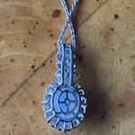 Natural Ethiopian Opal Rubellite Necklace Silver Photo 3