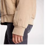 Alpine Design  Corduroy Quilted Full Zip Hoodie Medium Khaki NEW Hiking Casual Photo 8