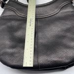 Brighton  Shoulder Bag Large Black Ziptop‎ Hobo Pockets Pebble Hobo Braided Strap Photo 4