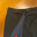 Calvin Klein  Tie Front Pull on wide leg pants size M Photo 6