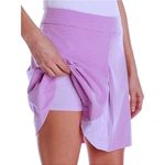 Puma Purple Striped DryCell Peekaboo Golf Skort Size Small Photo 2