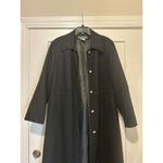 Harve Benard Women’s Size 14 Wool Blend Lon Dress Coat City Classic Minimalist Black Photo 3