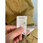 COS Women's Relaxed Fit Lace Panel Shirt Olive Green Organic Cotton Size 8 Photo 11