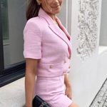 ZARA NWT  Bloggers Fav| PINK Cropped Blazer Photo 6