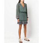 Veronica Beard  100% silk outer destiny dress in Seaglass NEW Photo 7