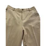 Club Monaco  Wool Blend High Waist Ankle Pants Tan Photo 5
