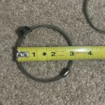 Set of 2 vintage dainty silver tone stainless steel‎ crystal bangle bracelets Photo 5