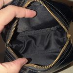 Tory Burch  Small Black Patent Leather Cosmetic Bag Photo 5